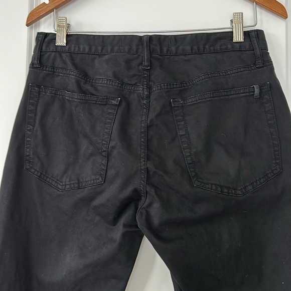 Joe's Jeans Size 31 Black Coated Straight Leg Zip Fly Style AWT4508225 - Picture 8 of 9